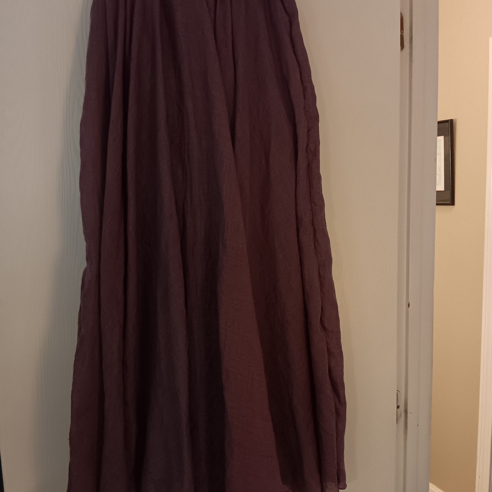 Chic Plum Maxi Skirt for Women